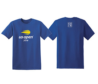 US Open 2018 Official Logo Tee (M) Royal