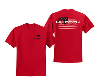 US Open 2018 Flag Champ Tee (M) Red