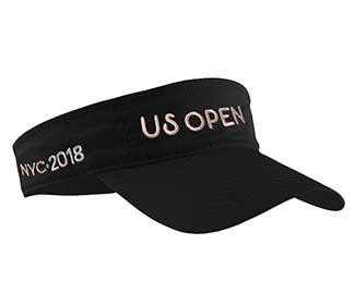 US Open '18 Low Rider Visor (W) Black