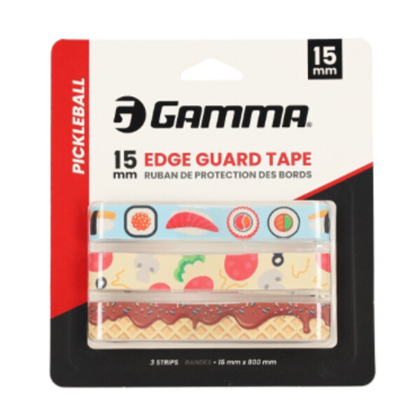 GAMMA 15mm Pickleball Edge Guard Tape (3x) (Food)