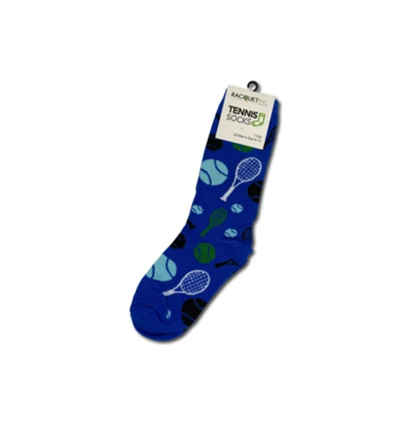Men's Tennis Dress Socks (1x)(Blue)