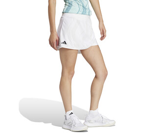 adidas Club Graphic Skirt (W) (White/Grey)