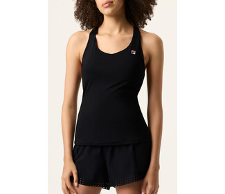 FILA Essentials Racerback Tank (W) (Black)